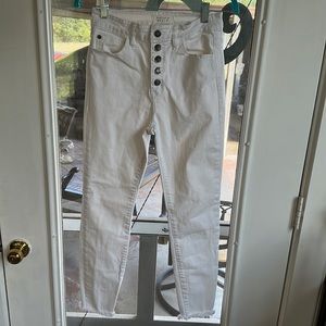 Nature Denim White Skinny Jeans Size 7